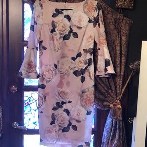 BEAUTIFUL Calvin Klein flower dress! SZ 8
